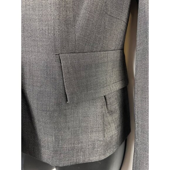 Women’s cropped and Lined business jacket size 12 gray - Picture 5 of 15
